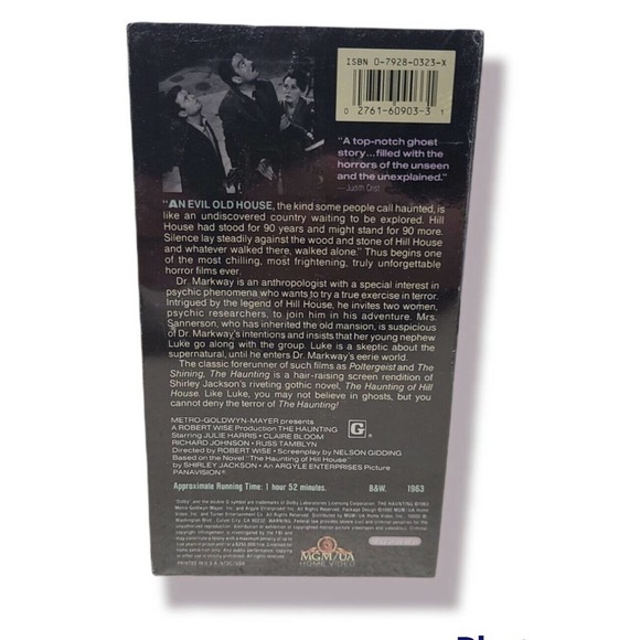 The Haunting VHS tape 60s Horror classic MGM Mint Sealed - Picture 3 of 5
